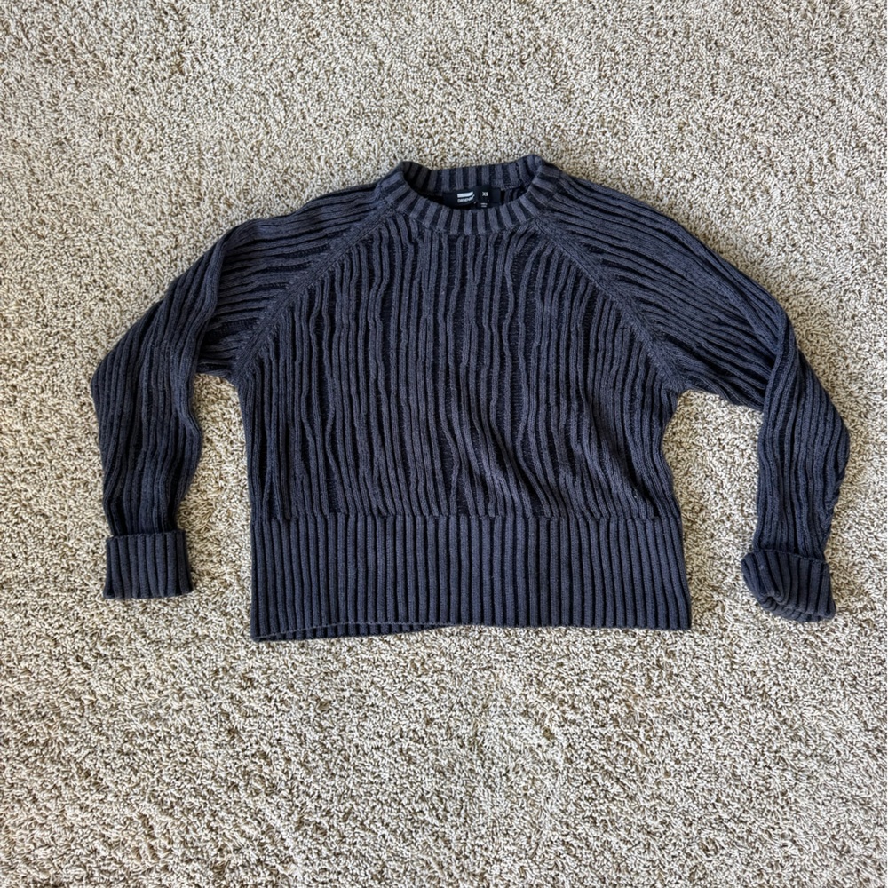 Women's dark grey Blue Sweater
